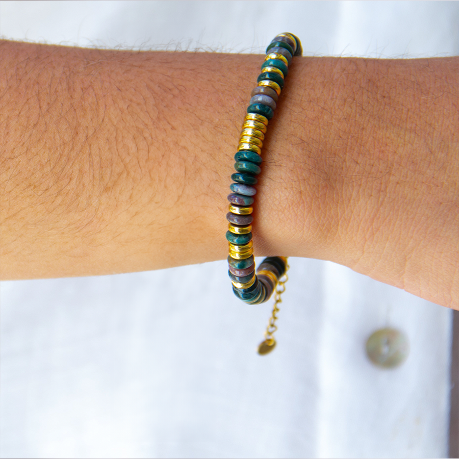 Pulsera Venus - (Petra: Acero Quirúrgico Waterproof y Piedras)