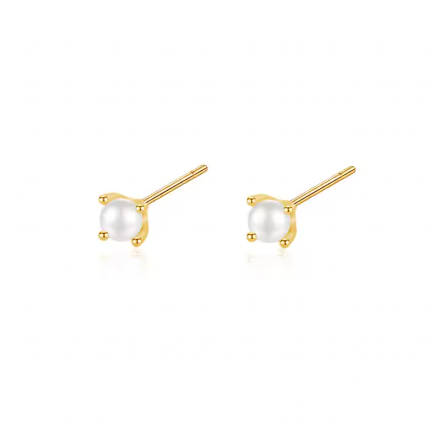 Pendientes Isa Oro - (Plata de Ley 925)