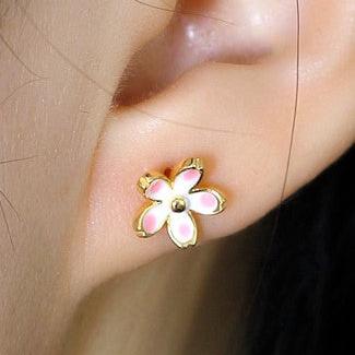 Pendientes Vera Oro - (Plata de Ley 925)