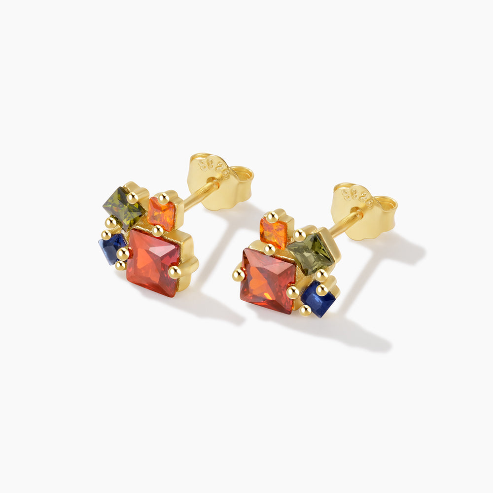 Pendientes Oporto - (Plata de Ley 925)