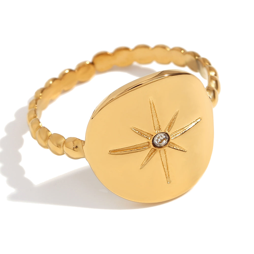 Anillo Diana - (Acero Quirúrgico Waterproof)