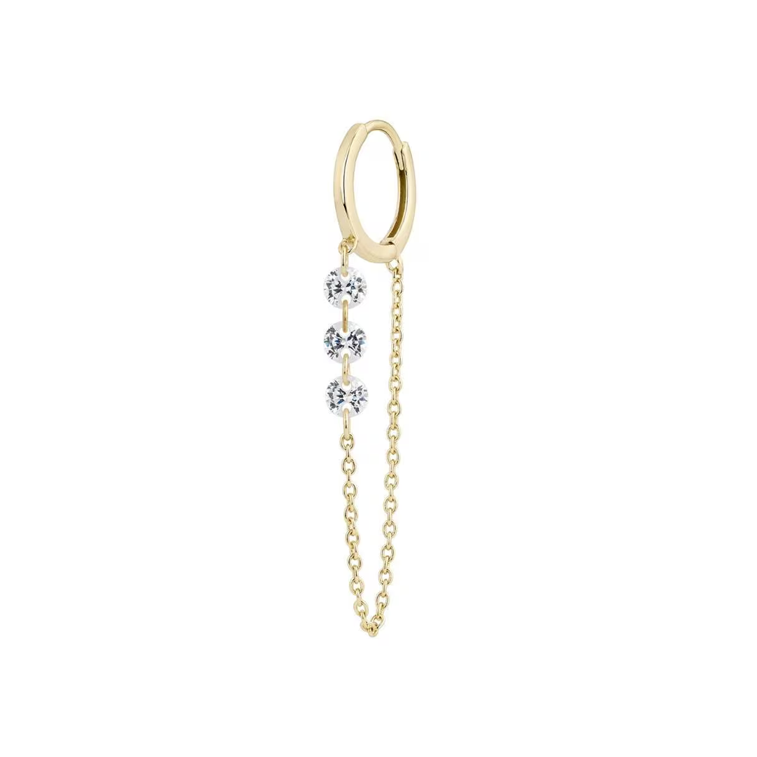 Pendientes Loreto - (Plata de Ley 925)