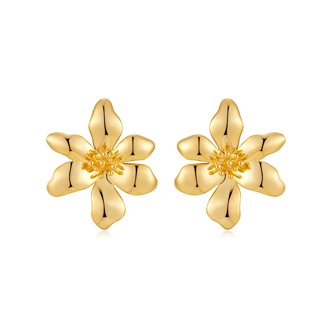 Pendientes Azahar - (Acero Quirúrgico Waterproof)