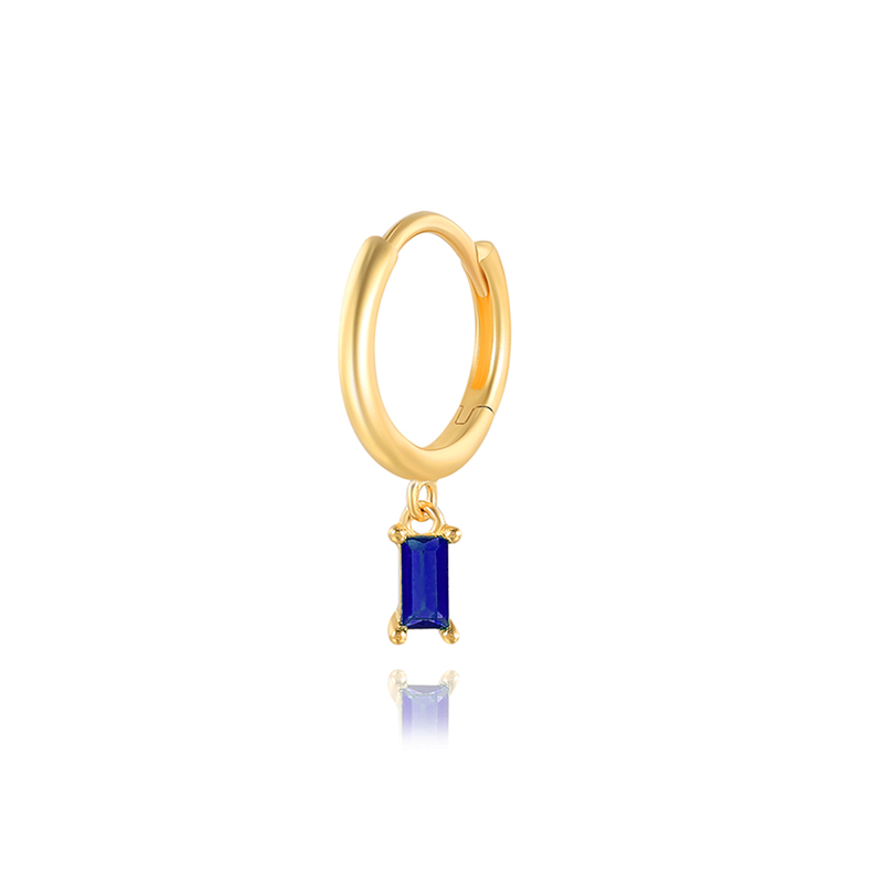 Pendientes Pilar Azul - (Plata de Ley 925) - Mimiló