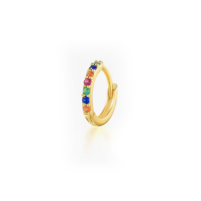 Aros Circo Gold - (Plata de Ley 925) - Mimiló