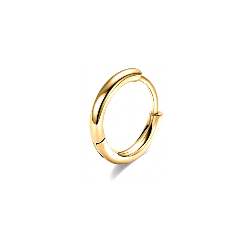 Aritos Plata Gold - (Plata de Ley 925) - Mimiló