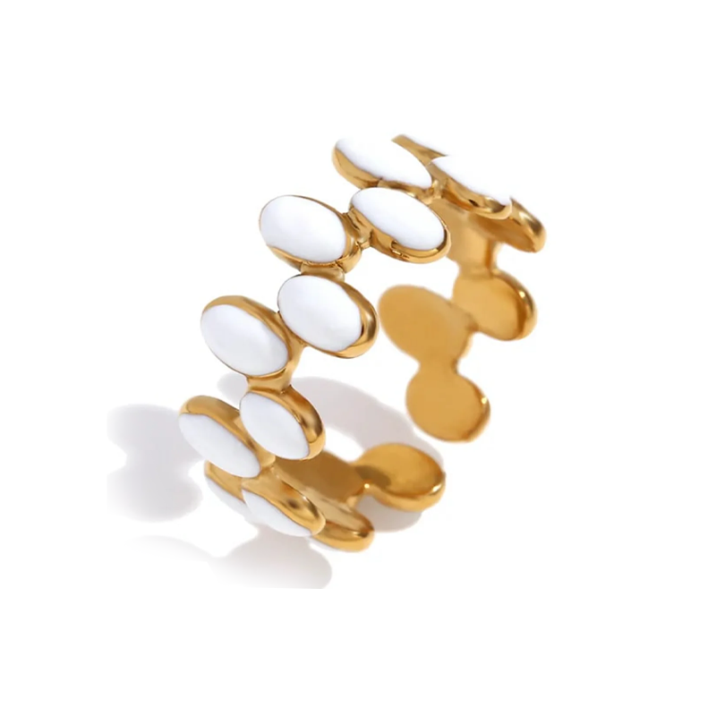Anillo Grecia - (Acero Quirúrgico Waterproof)