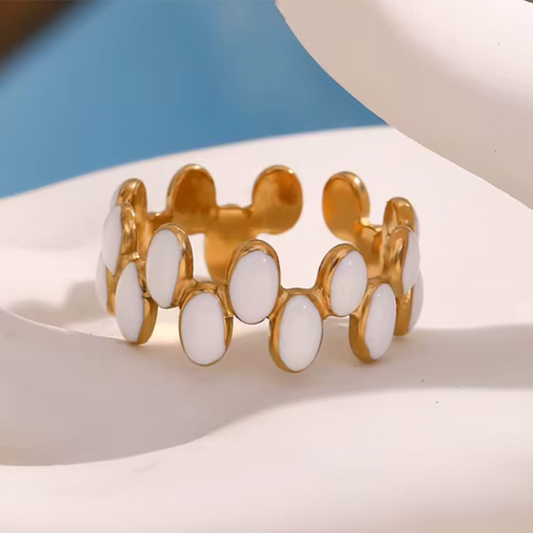 Anillo Grecia - (Acero Quirúrgico Waterproof)