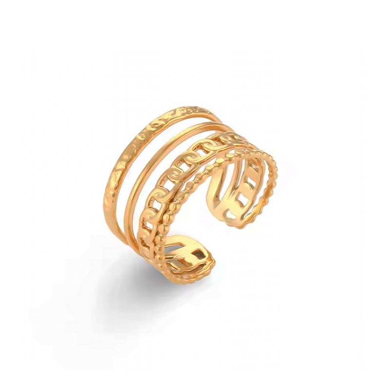 Anillo Malta - (Acero Quirúrgico Waterproof)