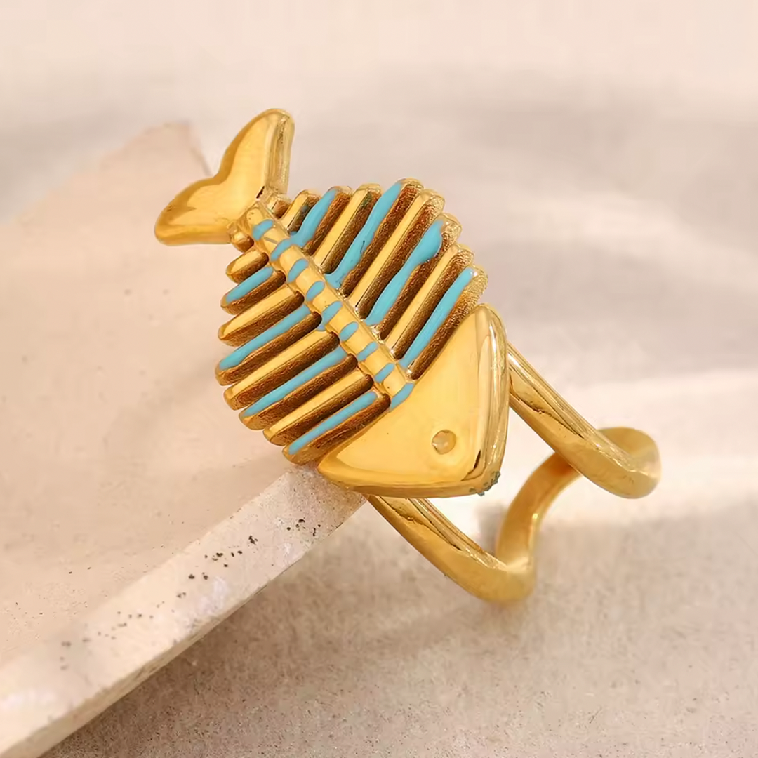 Anillo Marlina - (Acero Quirúrgico Waterproof)
