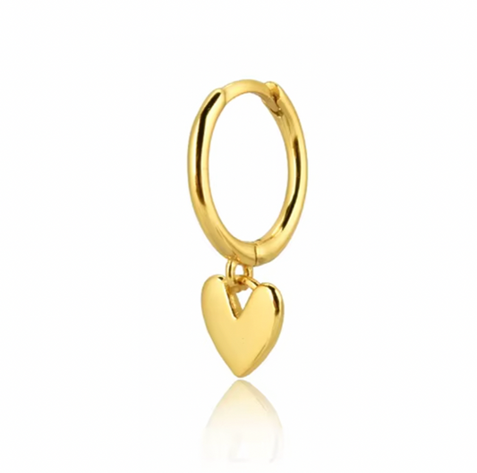 Aros Pum Pum Oro - (Plata de Ley 925)