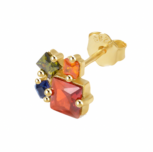 Pendientes Oporto - (Plata de Ley 925)