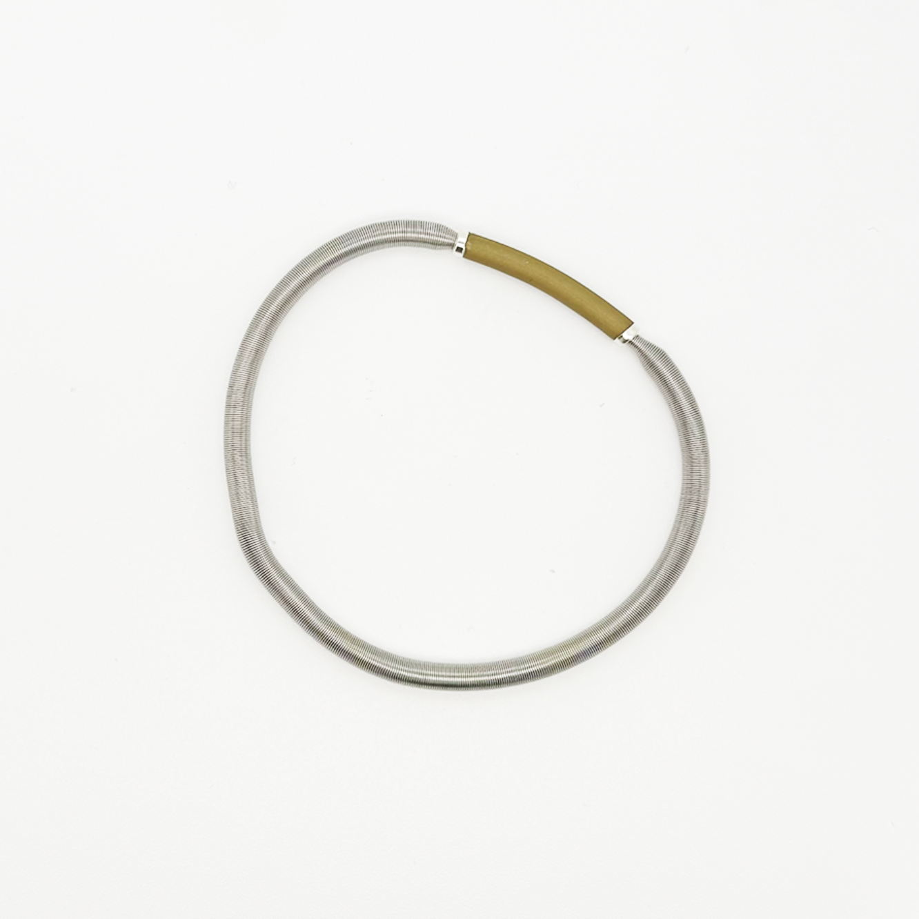 Pulsera Dominó Caucho Colores - (Acero Quirúrgico)