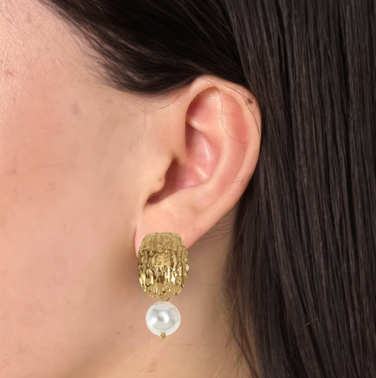 Pendientes Maldivas (Acero Quirúrgica Waterproof)