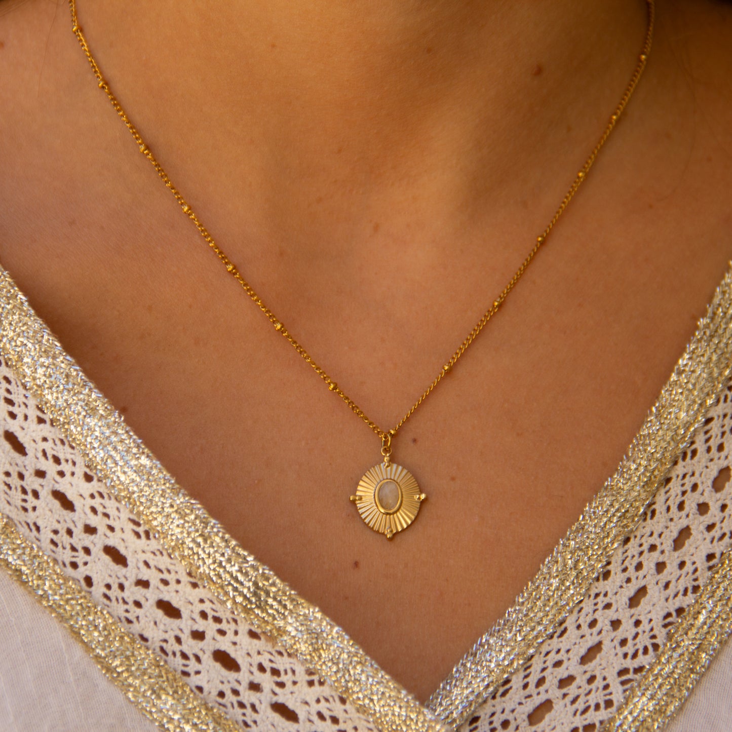Collar Resplandor - (Acero Quirúrgico Waterproof)