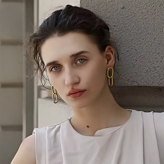 Pendientes Ofelia - (Acero Quirúrgico Waterproof)