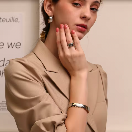 Anillo Etiopía - (Acero Quirúrgico Waterproof)