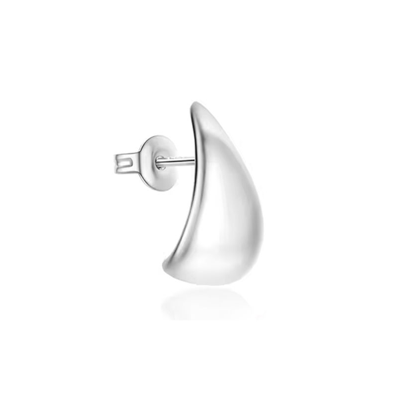 Pendientes New Gota Plata - (Plata de Ley 925) - Mimiló