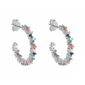 Aros New Chic Plata - (Plata de Ley 925) - Mimiló
