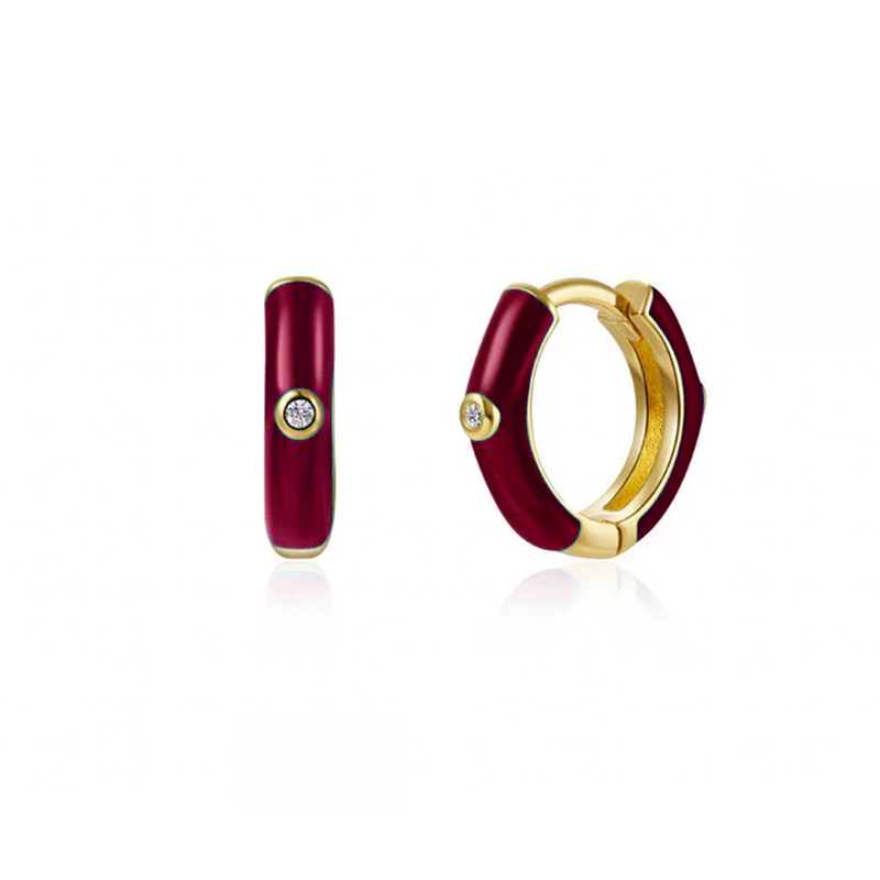 Aros Bombay Grana - (Plata de Ley 925) - Mimiló