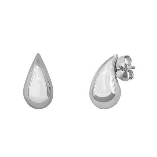 Pendientes Mini Gotita Plata - (Plata de Ley 925) - Mimiló