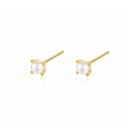 Pendientes Isa Oro - (Plata de Ley 925)