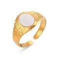 Anillo Esther - (Acero Quirúrgico Waterproof) - Mimiló