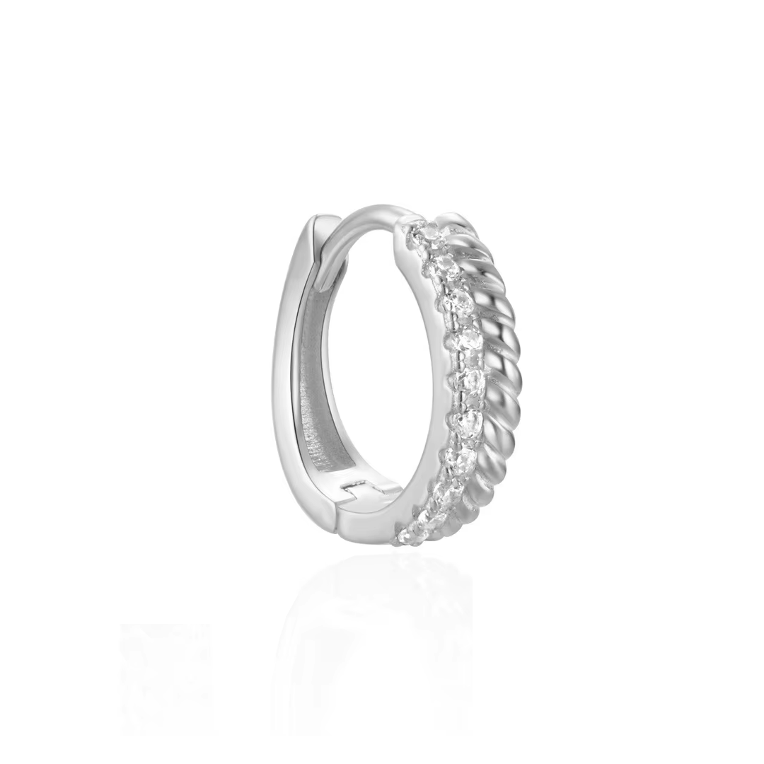 Aros Belinda - (Plata de Ley 925)