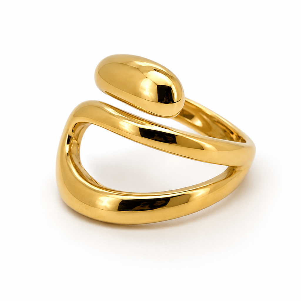 Anillo Bichón - (Acero Quirúrgico Waterproof)