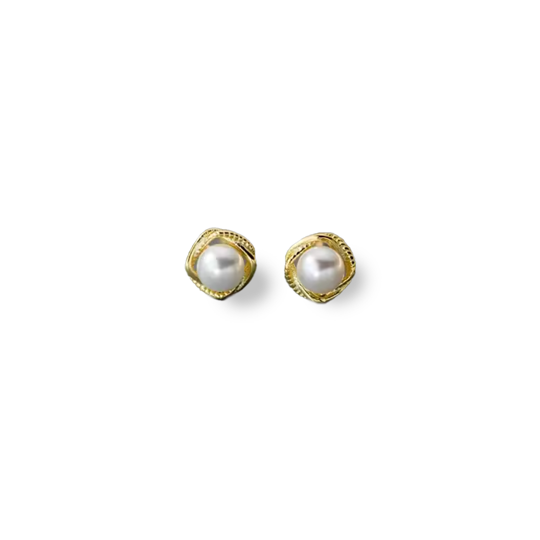 Pendientes Perla Nerja - (Plata de Ley 925)