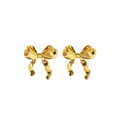 Pendientes Lacito Oro - (Plata de Ley 925) - Mimiló