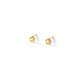 Mini Pendientes Flor - (Plata de Ley 925) - Mimiló