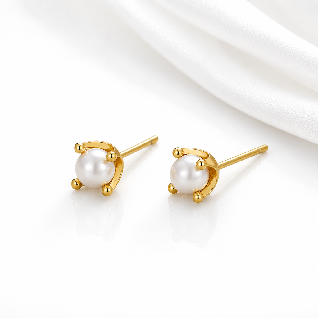 Pendientes Isa Oro - (Plata de Ley 925) - Mimiló