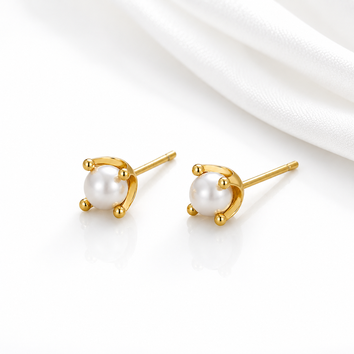 Pendientes Isa Oro - (Plata de Ley 925) - Mimiló