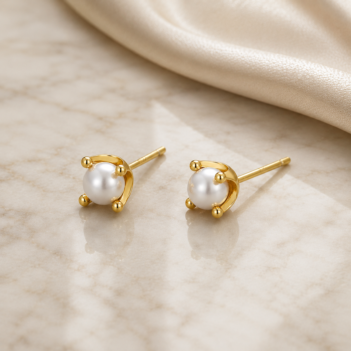Pendientes Isa Oro - (Plata de Ley 925) - Mimiló