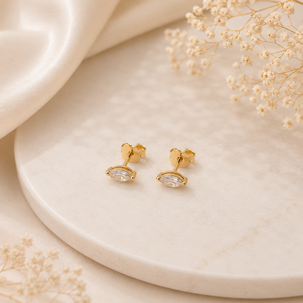 Pendientes Minerva - (Plata de Ley 925)
