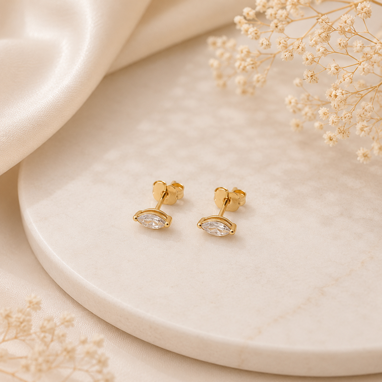 Pendientes Minerva - (Plata de Ley 925)