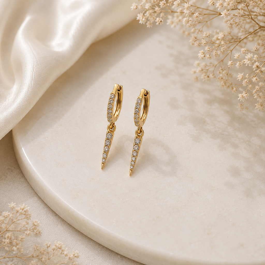 Pendientes Artemisa - (Plata de Ley 925)