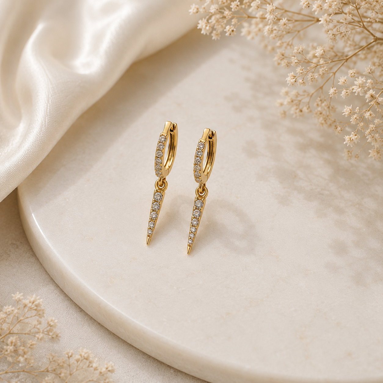 Pendientes Artemisa - (Plata de Ley 925)