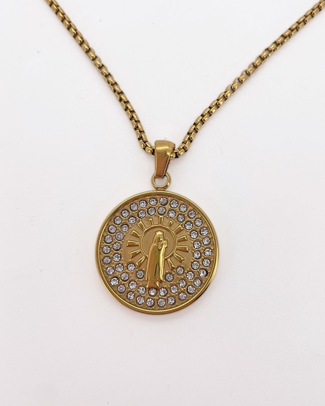 Medalla Vírgen del Pilar Circonitas Brilli