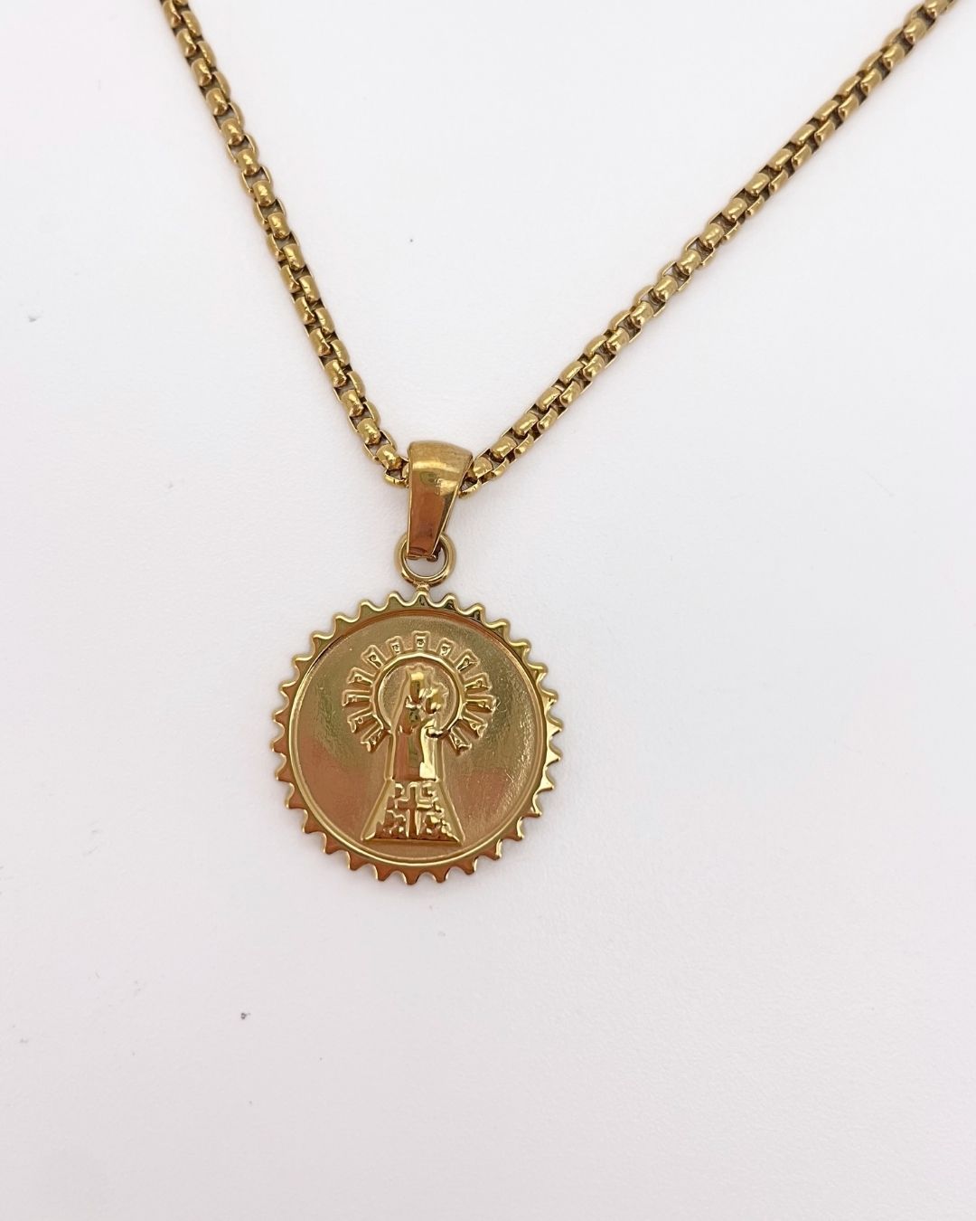 Medalla Vírgen del Pilar Piquillo