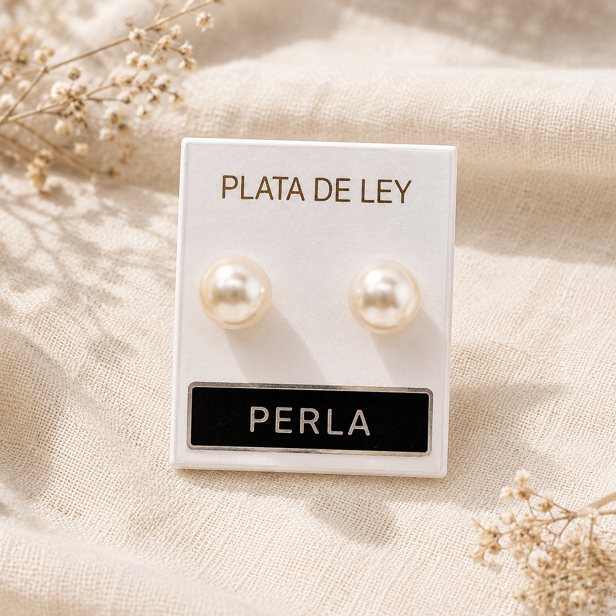 Perla 10mm - (Plata de Ley 925)