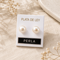 Perla 8mm - (Plata de Ley 925)