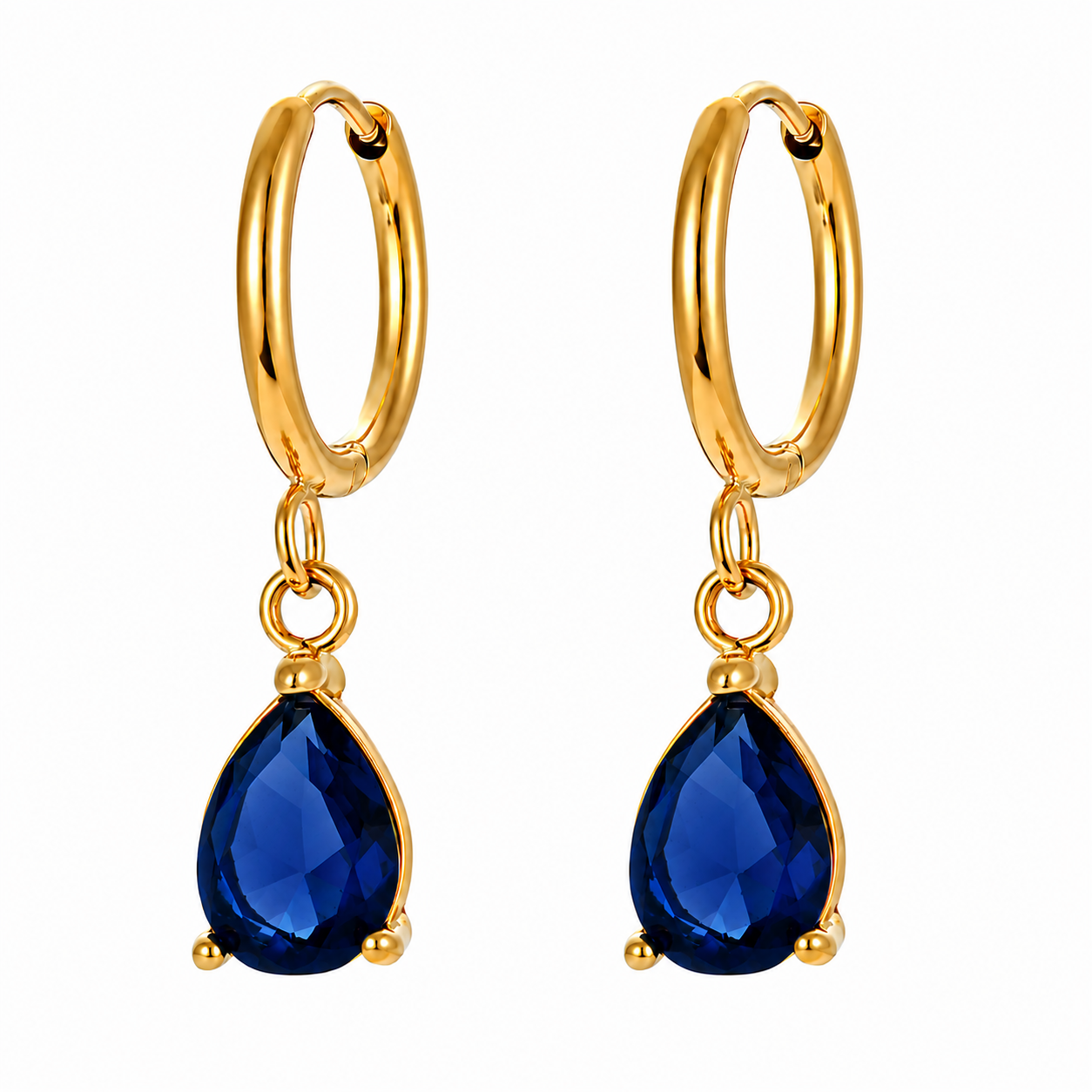 Pendientes Gotitas Océano - (Acero Quirúrgico Waterproof)