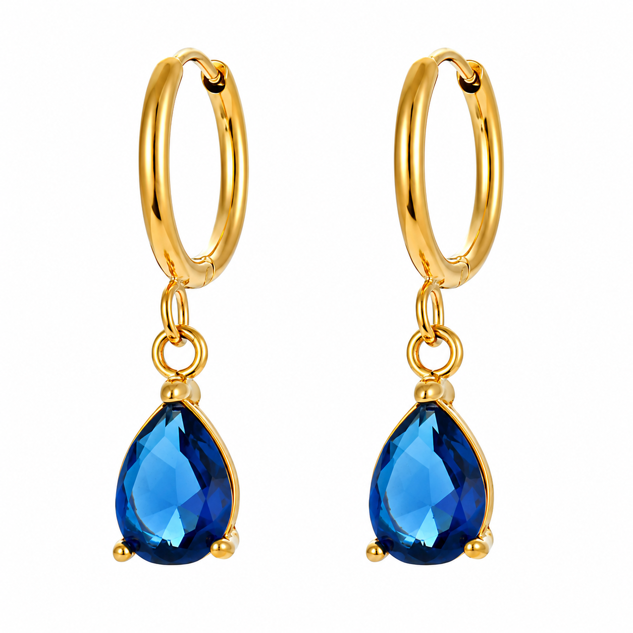 Pendientes Gotitas Océano - (Acero Quirúrgico Waterproof)
