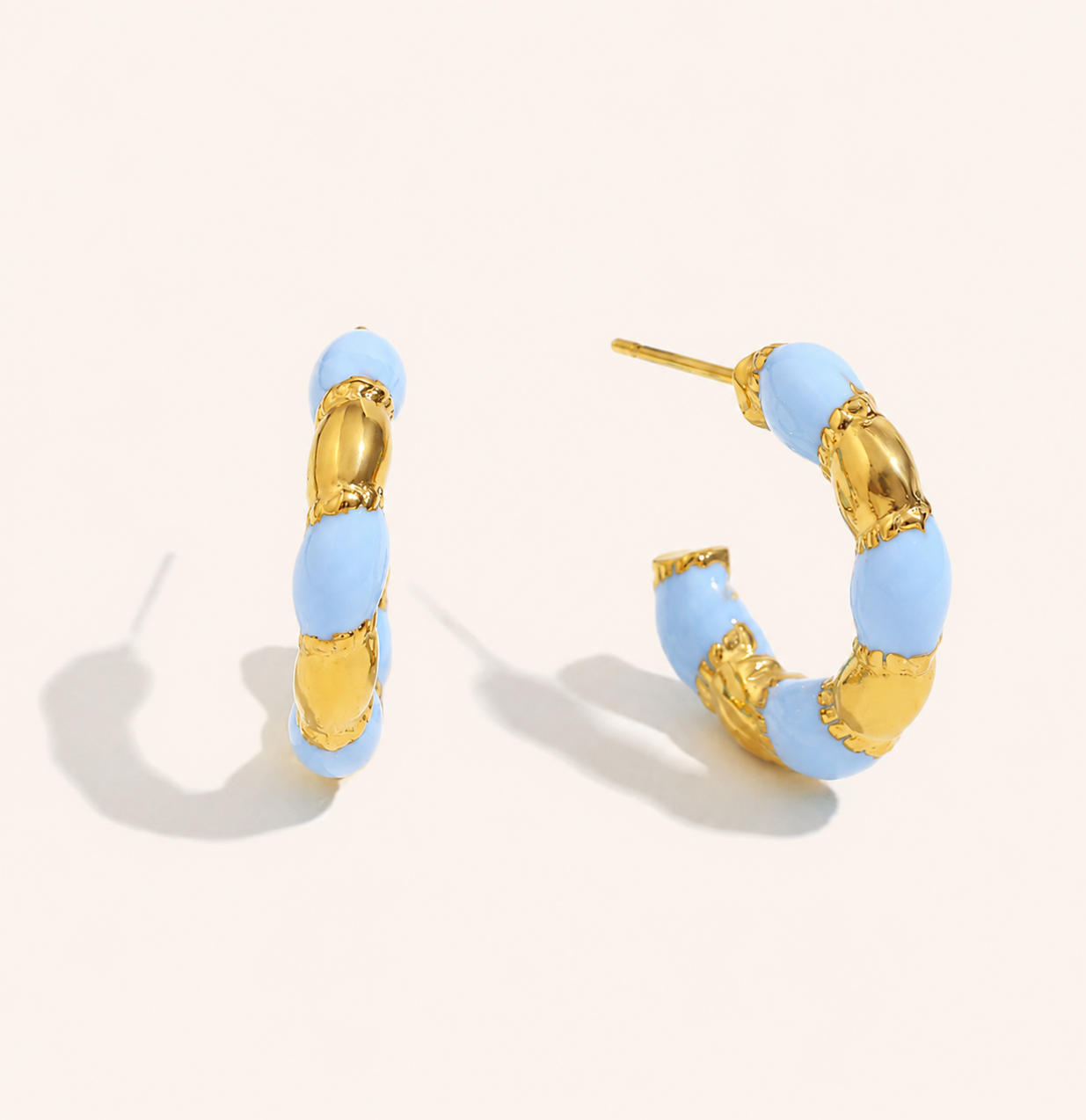 Pendientes Calpe - (Acero Quirúrgico Waterproof)