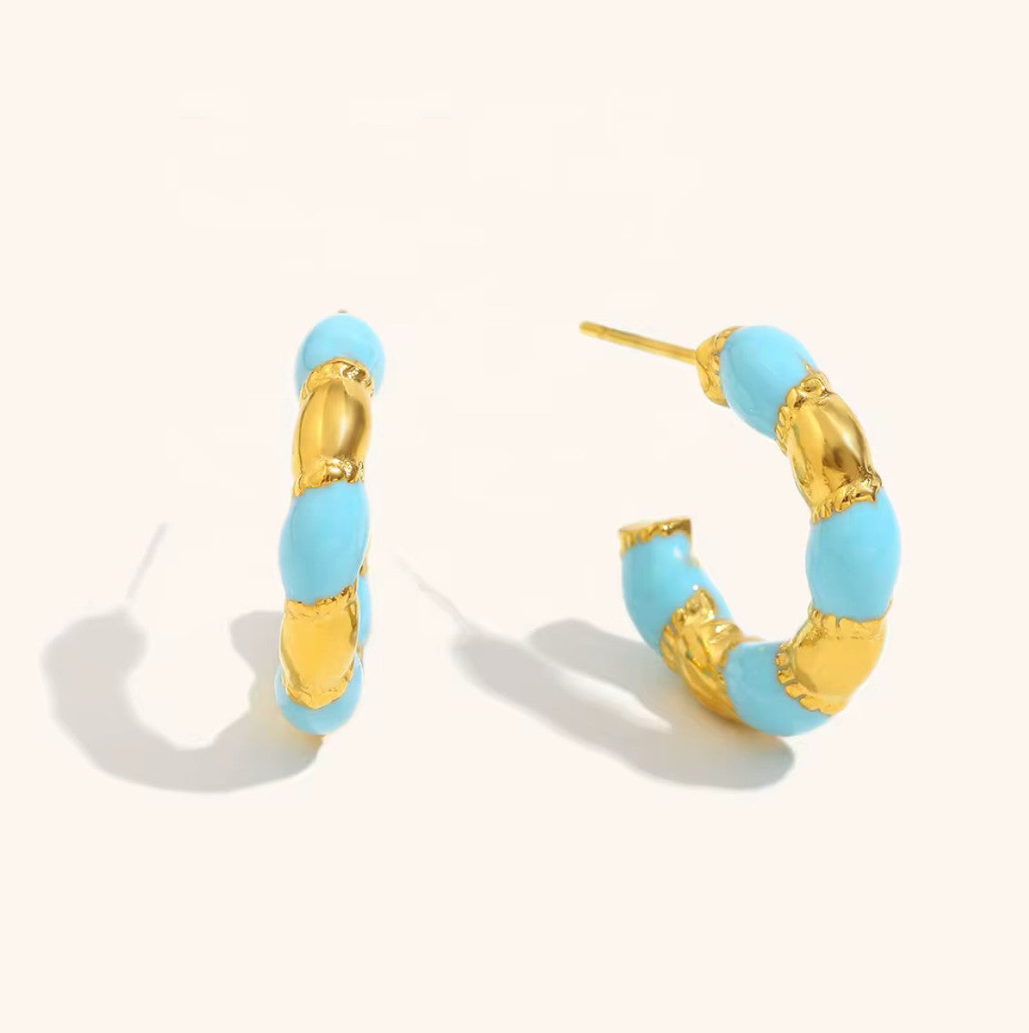 Pendientes Calpe - (Acero Quirúrgico Waterproof)