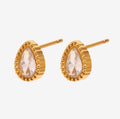 Pendientes Gota Brilli - (Acero Quirúrgico Waterproof)