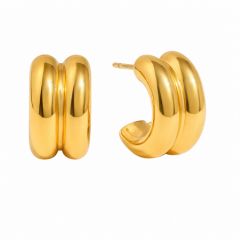 pendientes-acero-doble-aro-oro