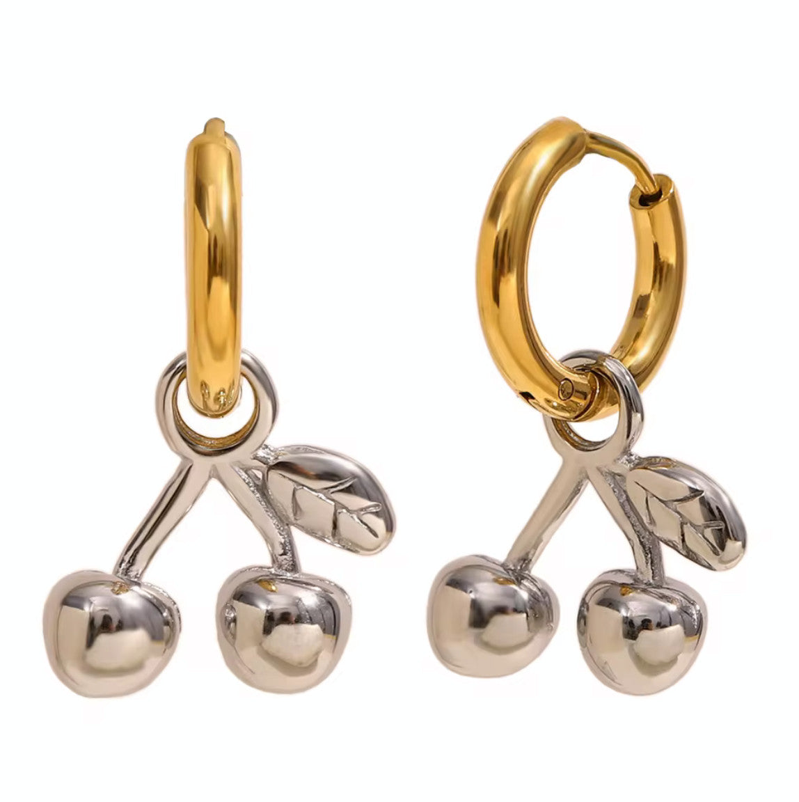 Pendientes Cerecitas Aragón - (Acero Quirúrgico Waterproof)